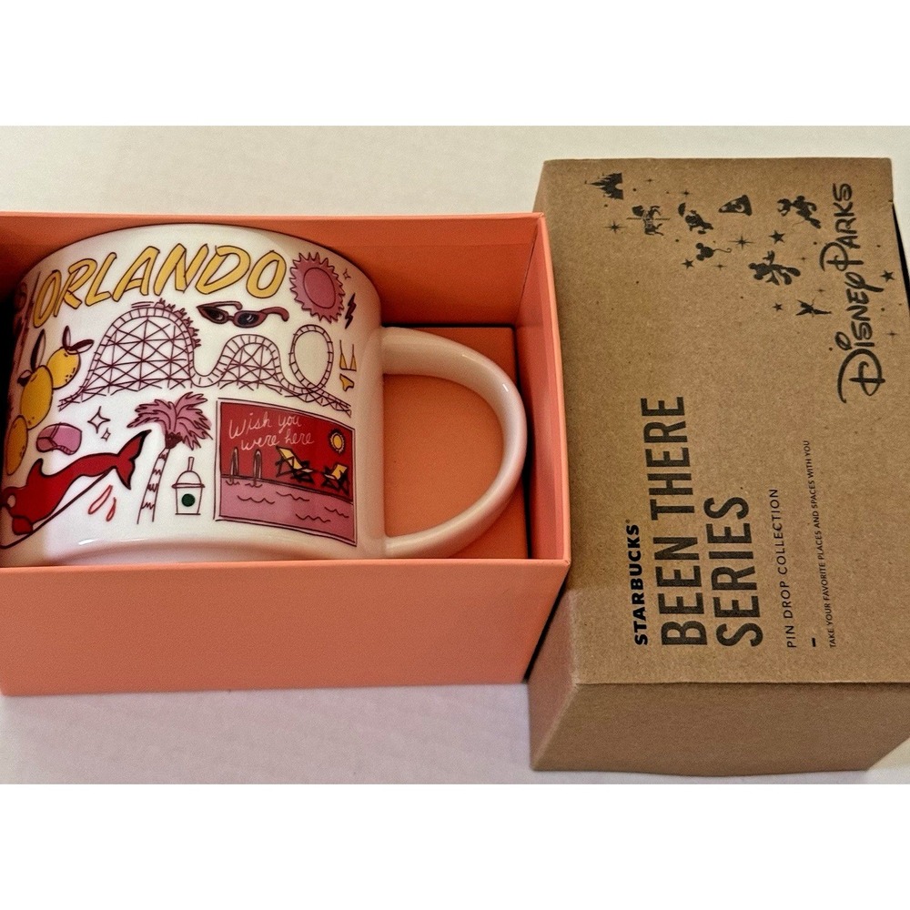 Starbucks Been There Series Orlando Mug 14oz Across the Globe Collection New Box